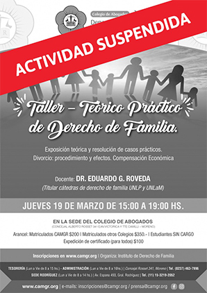 TALLER TEORICO PRACTICO DE DERECHO DE FAMILIA